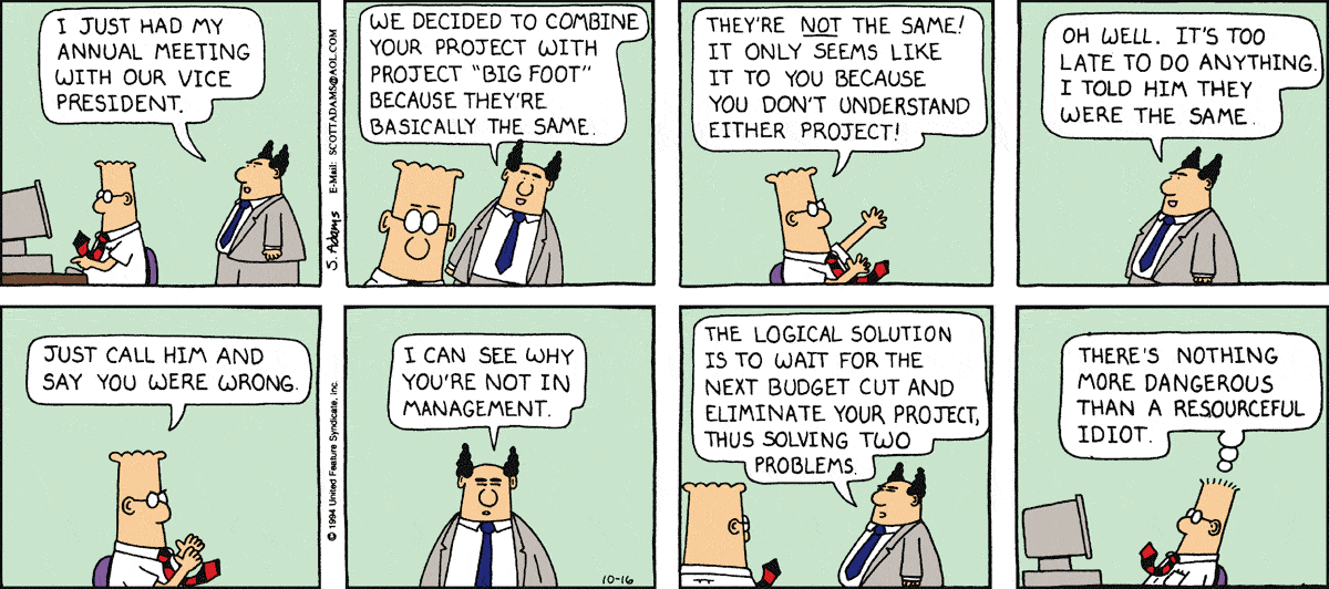 Dilbert Cartoon